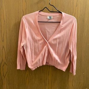 XL Peach shrug.